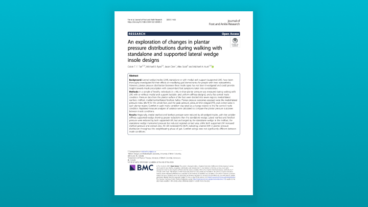 See How Freedom Insole Improves Plantar Pressure Distribution