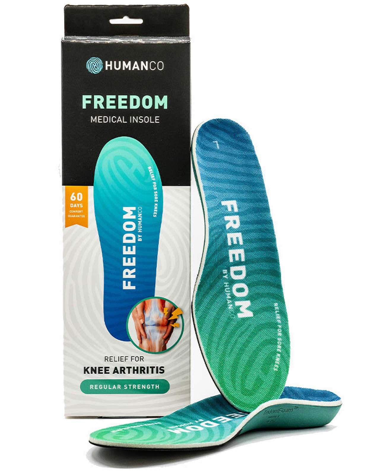 The Freedom Insole – HumanCo-insoles